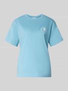 Marc O'Polo Denim Regular Fit T-Shirt aus reiner Baumwolle in Rauchbla...