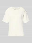 Marc O'Polo Comfort Fit T-Shirt aus reiner Baumwolle in Hellgrau, Größ...