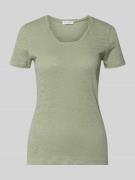 Marc O'Polo Regular Fit T-Shirt aus reiner Baumwolle in Hellgruen, Grö...