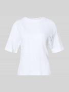 Marc O'Polo Regular Fit T-Shirt aus reiner Baumwolle in Weiss, Größe L