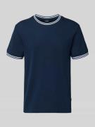 JOOP! Collection T-Shirt mit Kontraststreifen Modell 'Jose' in Marine,...