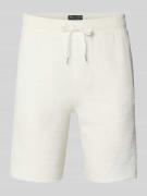 Marc O'Polo Relaxed Fit Sweatshorts aus Baumwoll-Mix in Offwhite, Größ...