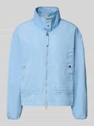 Fuchs Schmitt Jacke mit Zweiwege-Reißverschluss und Stehkragen in Bleu...