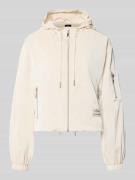monari Bomberjacke mit Kapuze und Reißverschlusstaschen in Ecru, Größe...