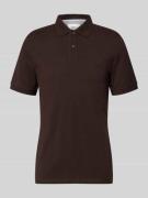 s.Oliver RED LABEL Regular Fit Poloshirt aus reiner Baumwolle in Dunke...