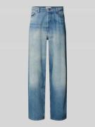 Wood Wood Jeans im Used-Look Modell 'Type 3' in Hellblau, Größe 30/32