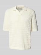 Only & Sons Regular Fit Poloshirt aus Baumwoll-Mix Modell 'NYLE' in Of...
