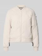 khujo Steppjacke mit Knopfleiste Modell 'ANGE2' in Ecru, Größe L