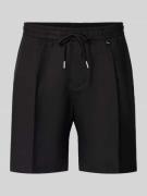 Antony Morato Shorts aus Leinen-Viskose-Mix Modell 'NEIL' in Black, Gr...