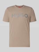 HUGO Relaxed Fit T-Shirt aus reiner Baumwolle Modell 'DULIVIO' in Hell...