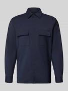 DIGEL Relaxed Fit Hemdjacke mit Schurwoll-Anteil Model 'Arion' in Mari...