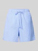 Only Loose Fit Shorts aus reiner Baumwolle Modell 'AUGUSTA' in Hellbla...