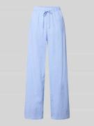 Only Loose Fit Weite Hose aus reiner Baumwolle Modell 'AUGUSTA' in Hel...