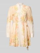 Forever New Cocktailkleid mit Bindegürtel Modell 'Shannah' in Apricot,...