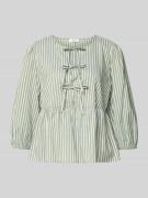 s.Oliver RED LABEL Relaxed Fit Bluse aus Viskose-Mix in Hellgruen, Grö...