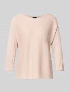 s.Oliver BLACK LABEL Relaxed Fit Strickpullover aus Viskose-Mix mit Gl...