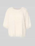 Copenhagen Muse T-Shirt mit Fransen Modell 'FALLON' in Offwhite, Größe...