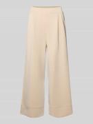 Rich & Royal Wide Leg Sweatpants mit Eingrifftaschen in Beige, Größe L