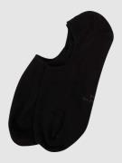 camano Füsslinge mit geripptem Abschluss im 2er-Pack in Black, Größe 3...