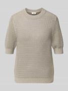 Drykorn Regular Fit Pullover in Strick-Optik Modell 'SANIDY' in Taupe,...