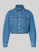 Hugo Blue Regular Fit Jeansjacke Baumwoll-Mix Modell 'GALATEA_B' in Je...