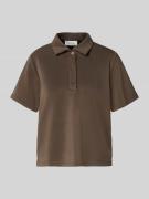 My Essential Wardrobe Loose Fit Poloshirt mit kurzer Knopfleiste Model...