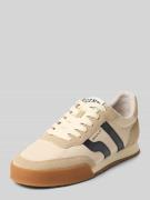 Gant Sneaker aus Leder-Mix mit Logo-Detail Modell 'Baylle' in Taupe, G...
