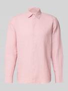SELECTED HOMME Regular Fit Freizeithemd aus Leinen-Baumwoll-Mix Modell...