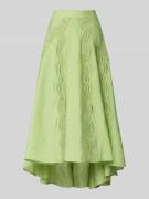 Copenhagen Muse Regular Fit Midirock mit Lochmuster Modell 'Cole' in H...