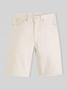 Levi's® Wide Fit Bermuda aus Denim Modell '469™' in Ecru, Größe 29