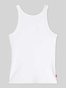 Levi's® Slim Fit Top aus Baumwoll-Mix in Weiss, Größe L