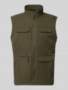Icepeak Regular Fit Weste mit aufgesetzten Taschen Modell 'Bergheim' i...