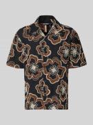 Antony Morato Freizeithemd mit floralem Allover-Stitching Modell 'Dova...