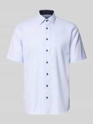 ETERNA Regular Fit Business-Hemd aus Baumwolle mit Kentkragen in Hellb...