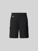 Moose Knuckles Regular Fit Shorts mit Cargo-Taschen in Black, Größe L