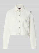 Tommy Jeans Regular Fit Jeansjacke aus reiner Baumwolle in Weiss, Größ...