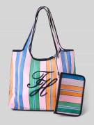 Tommy Hilfiger Strandtasche mit passendem Etui in Pink, Größe 1