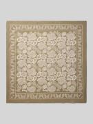 MADS NØRGAARD Halstuch aus Baumwolle im Allover-Look in Khaki, Größe 1