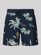 Quiksilver Badeshorts im Allover-Look in Marine, Größe 30