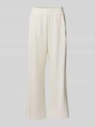 LIU JO SPORT Sweatpants mit elastischem Bund in Offwhite, Größe XS