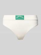 Calvin Klein Underwear String aus Baumwoll-Mix Modell 'THONG' in Offwh...