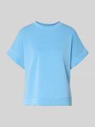Rich & Royal Sweatshirt aus Modal-Mix mit Kappärmeln in Hellblau, Größ...