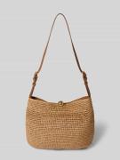 FURLA Handtasche mit Schulterriemen Modell 'SFERA SOFT' in Hellgrau, G...