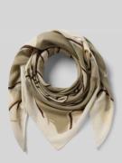 OPUS Schal mit Logo-Print Modell 'Anekki' in Hellgruen, Größe 1