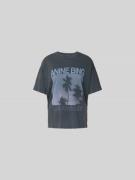 Anine Bing Relaxed Fit T-Shirt mit Logo-Print in Black, Größe S
