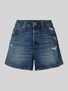 Levi's® 300 Regular Fit Jeansshorts aus Baumwoll-Mix in Marine, Größe ...