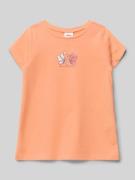 s.Oliver RED LABEL Regular Fit T-Shirt aus reiner Baumwolle in Apricot...