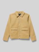 CARS JEANS Regular Fit Jacke mit Umlegekragen Modell 'Stevo' in Camel,...