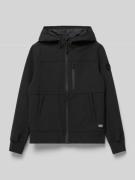 CARS JEANS Regular Fit Jacke mit Logo-Applikation Modell 'Yoezo' in Bl...