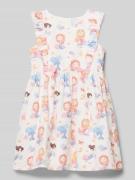 Happy Girls Regular Fit Kleid mit Allover-Motiv-Print in Ecru, Größe 1...